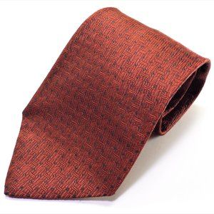 Dolce & Gabbana Burgundy Red Mens Silk Necktie